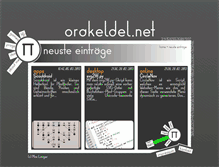 Tablet Screenshot of orakeldel.net